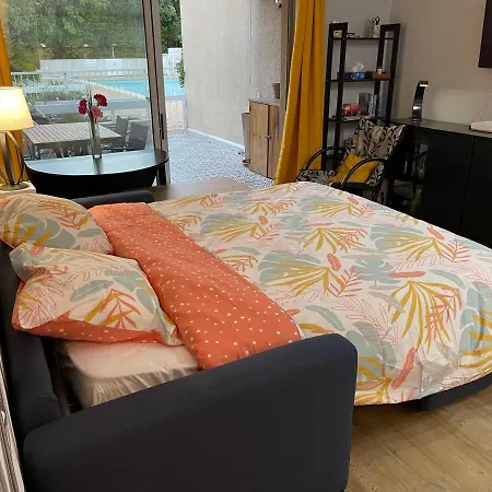Le Solea - Centre Le Club Avec Piscine Et Garage Pour 2-4 Personnes